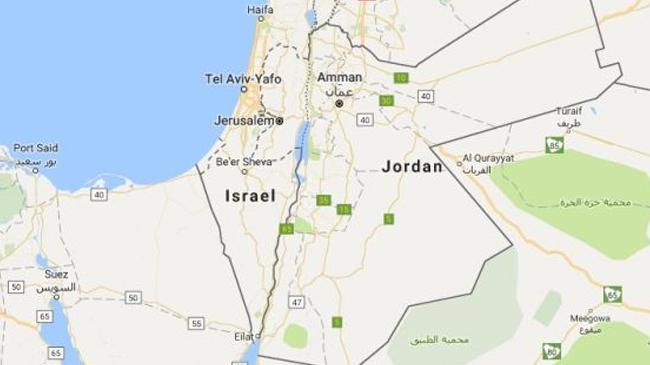 palestine is not on the map