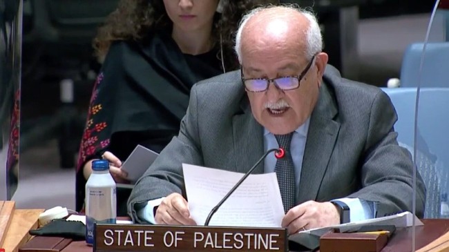 palestinian envoy