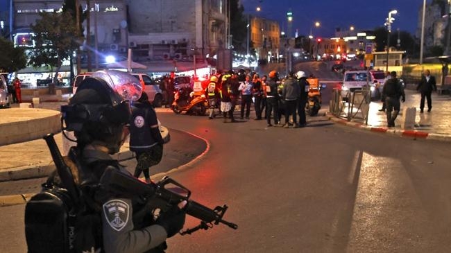 palestinian man in occupied east jerusalem