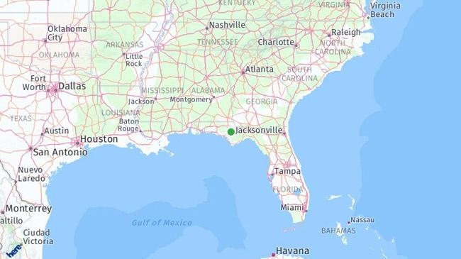 panhandle florida map