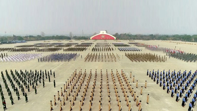 parade of myanmar