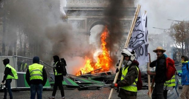 paris riot 2018