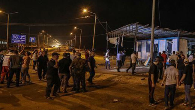 people on streets of gaza