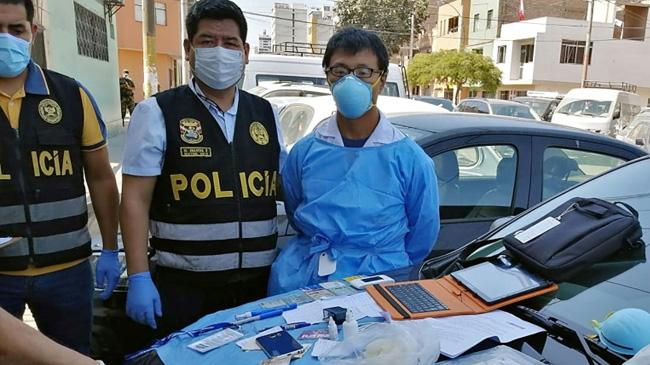 peru police arrest chinese man