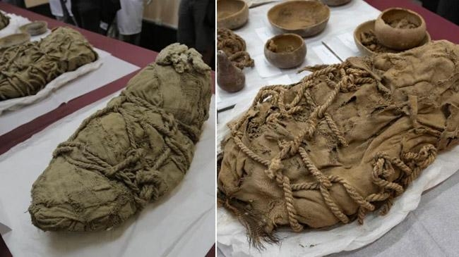 peruvian archaeologists unearthed around 1200 years ago