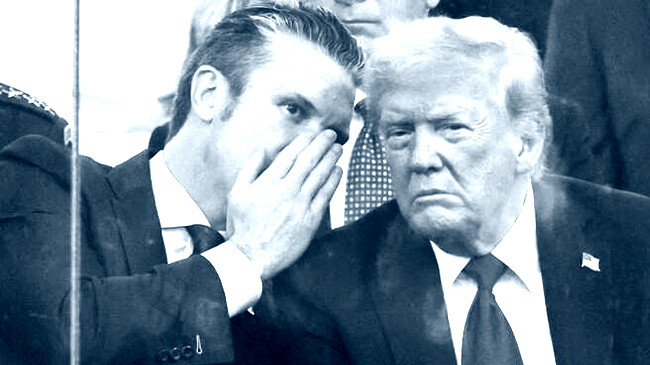 pete hegseth and donald trump