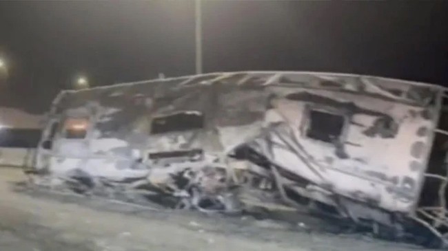 pilgrim bus crash in saudi kills 20