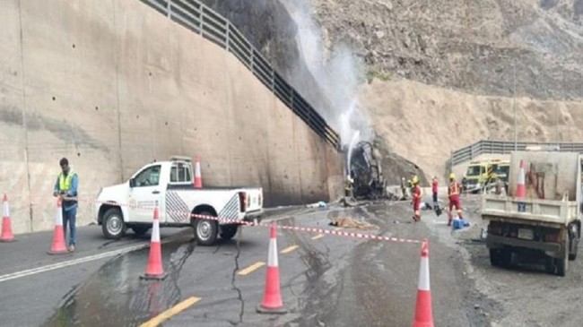 pilgrim bus crash in the southern province of asir