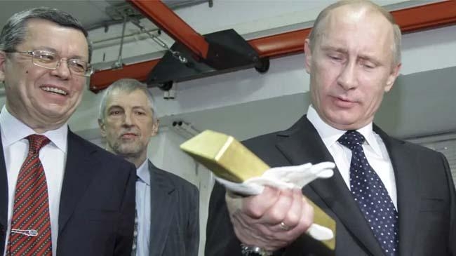 piutin and gold bar