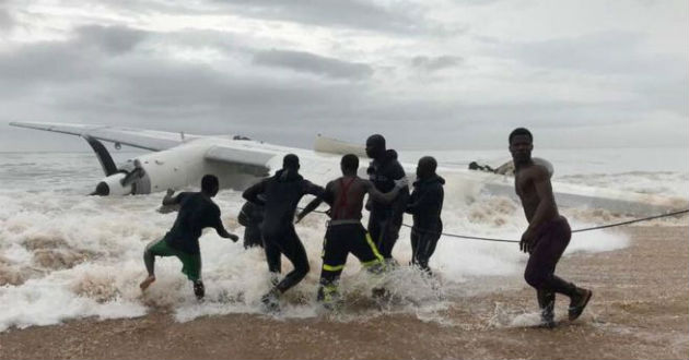 plane crash ivory coast