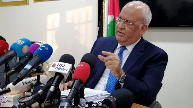 plo gs saeb erekat