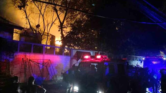 pm house set on fire