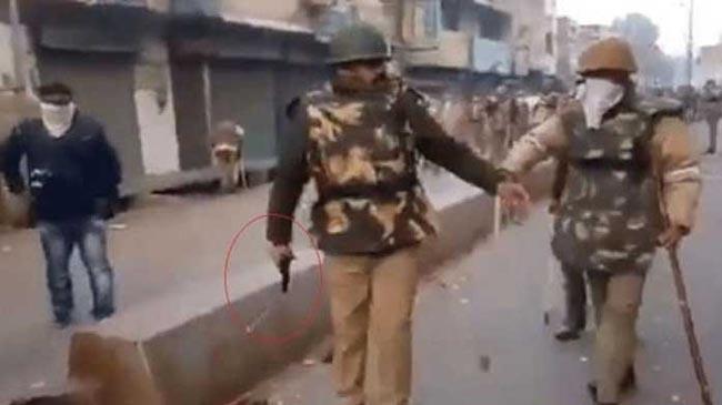 police attack india