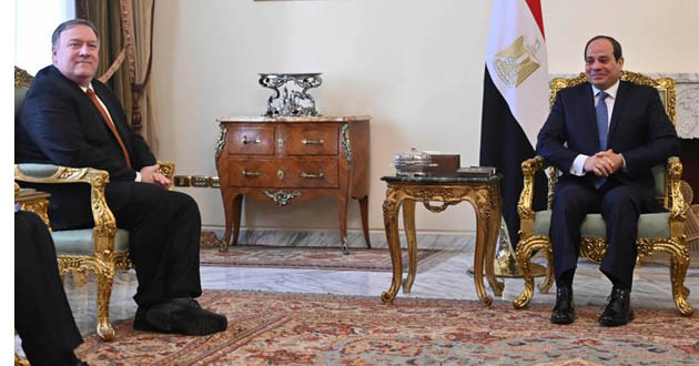 pompeo sisi