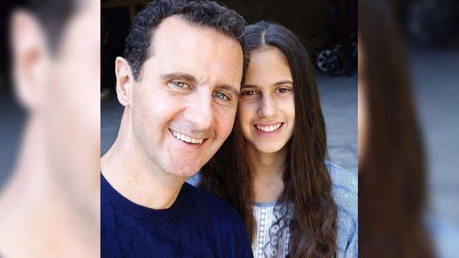 president asad and his daughter