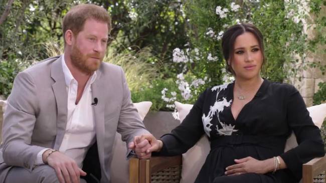 prince harry and meghan gave an interveiw to oprah