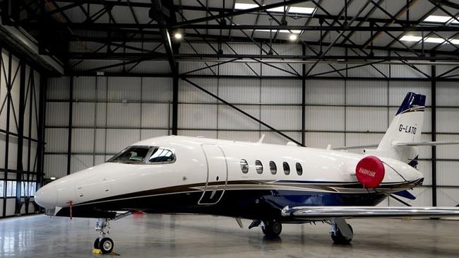 private jet linked to oligarch eugene shvidler