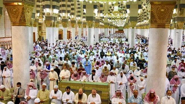 prophet mosque medina 14 million worshippers