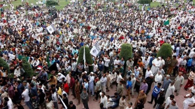 protes kashmir