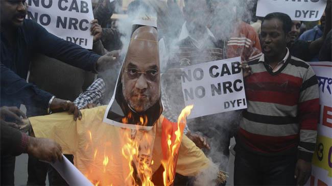 protest against nrc india