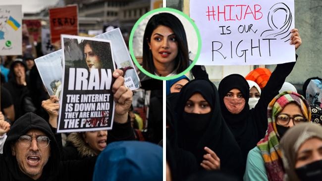 protest and priyanka