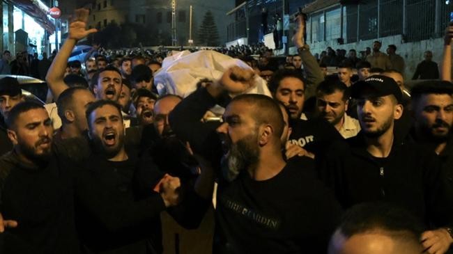 protest in west bank