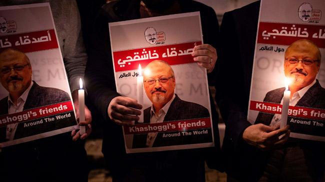 protest jamal kashoggi