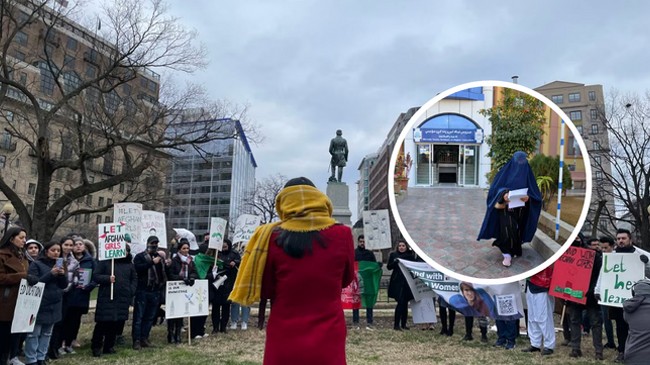 protesters in washington and cities worldwide