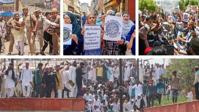 protests erupt in india