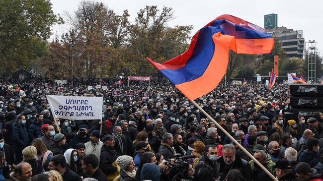 protests in armenia