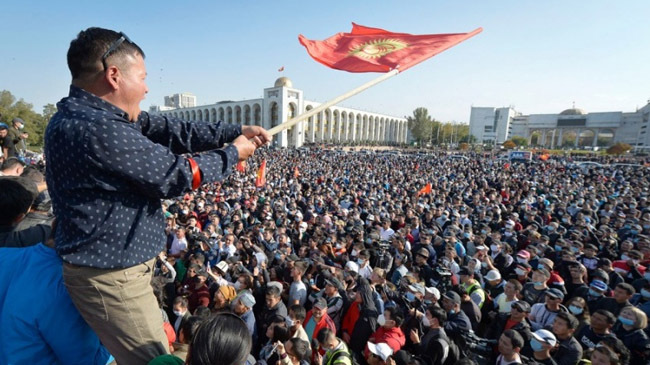 protests in kyrgyzstan