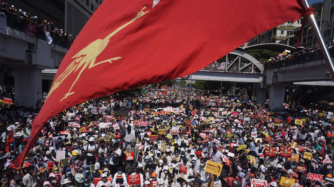 protests in myanmar 5