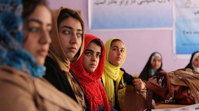 public universities afgan female students