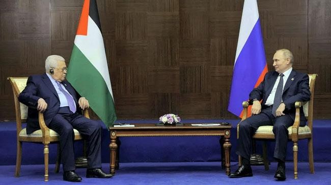 putin and abbas