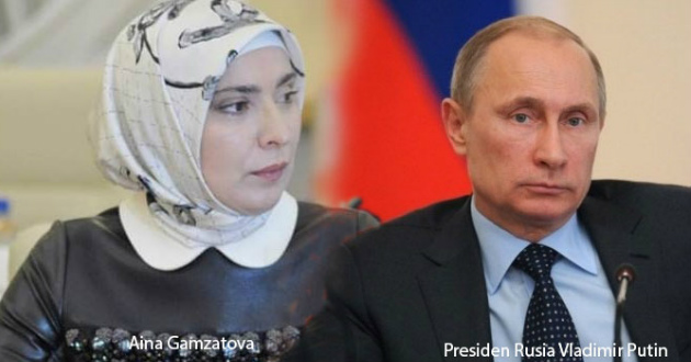 putin and aina gainzatova