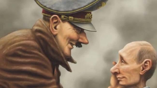 putin and hitler