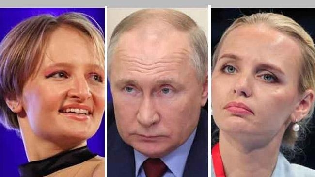 putin and two sisters