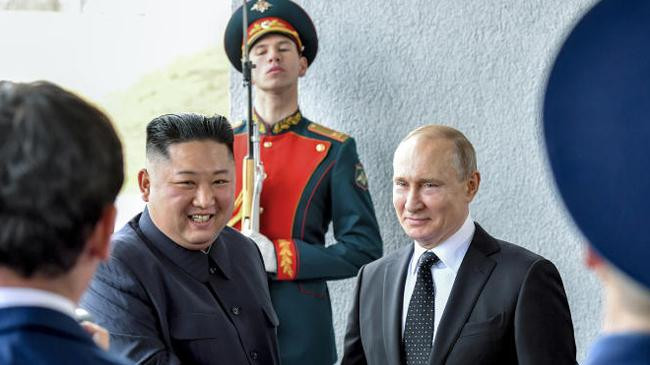 putin kim jong un