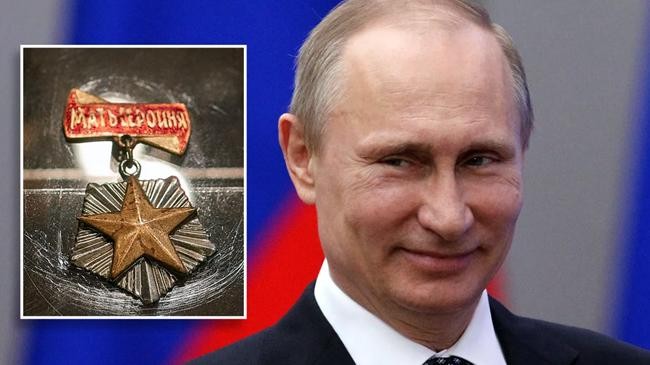 putin mother heroine