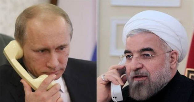 putin rouhani on the phone