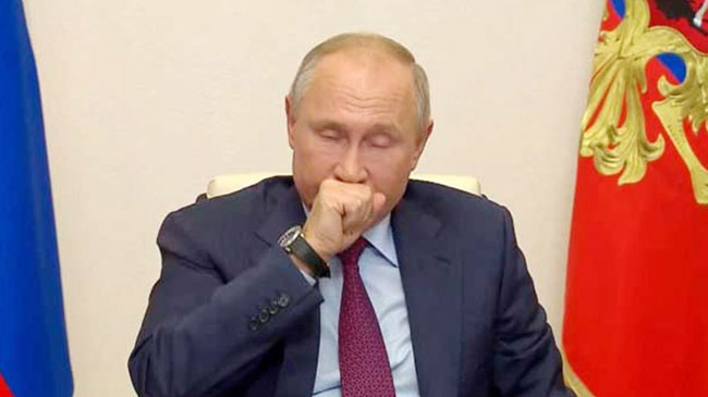 putin sad