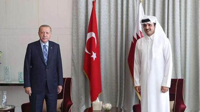 qatar amir and erdogan
