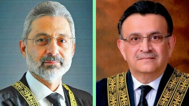 qazi faez isa and umar ata bandial
