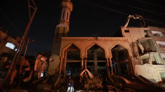 rafah strike