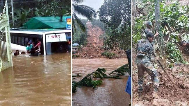 rain floods landslides in kerala