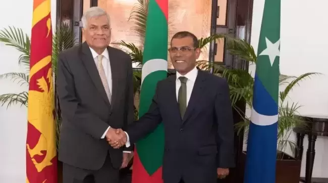 ranil wickramsinghe and mohamed nasheed