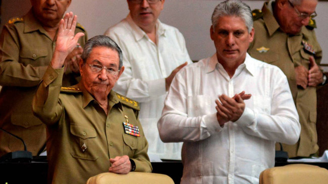 raul castro miguel diaz