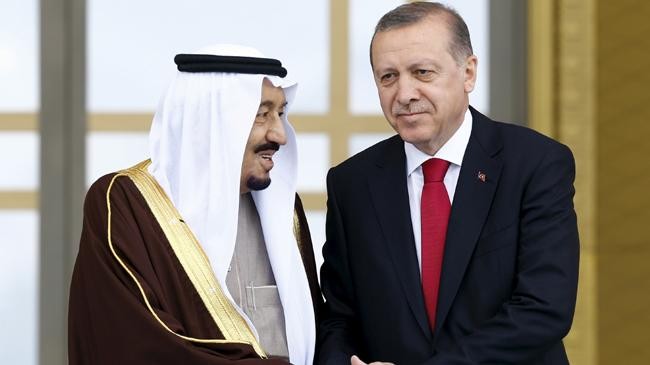 recep tayyip erdogan and king