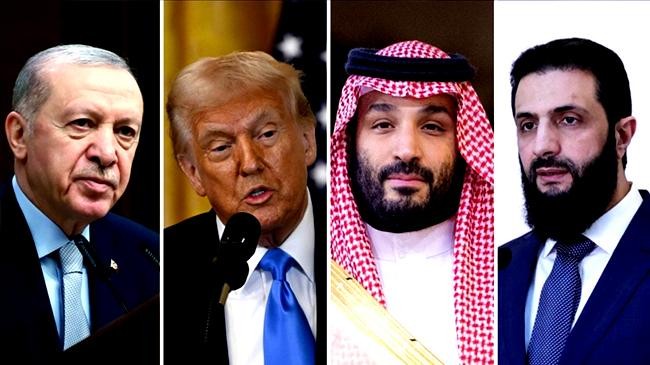 recep tayyip erdogan donald trump mohammed bin salman ahmad al sharaa