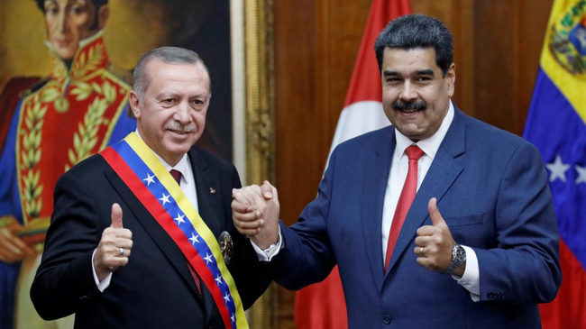 recep tayyip erdogan nicolás maduro